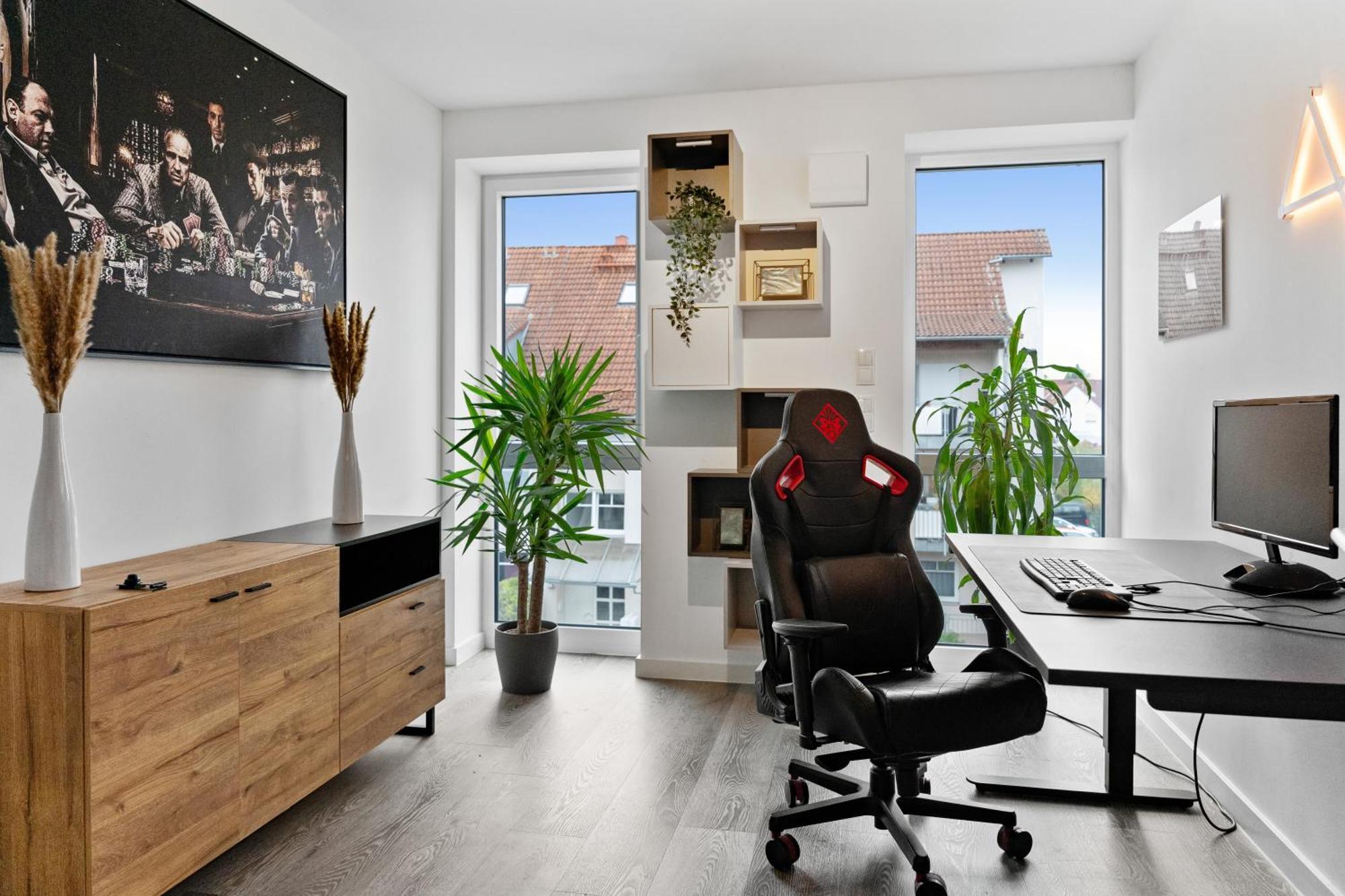 Modern Style Business Suite - Office - Kitchen - Balcony Herzogenaurach Exterior foto